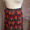 Jupe Saint-Laurent vintage navajo