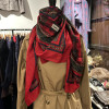 Carre Yves Saint-Laurent vintage imprimé cachemire