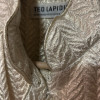 Veste lamée or Ted Lapidus vintage TS/M