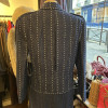 Tailleur denim clouté Ted Lapidus vintage