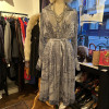 Robe velours devoré Ted lapidus Boutique Haute Couture T38