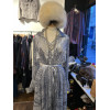 Robe velours devoré Ted lapidus Boutique Haute Couture T38