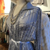 Robe velours devoré Ted lapidus Boutique Haute Couture T38