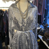 Robe velours devoré Ted lapidus Boutique Haute Couture T38