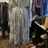 Robe velours devoré Ted lapidus Boutique Haute Couture T38