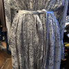 Robe velours devoré Ted lapidus Boutique Haute Couture T38