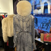 Robe velours devoré Ted lapidus Boutique Haute Couture T38