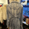 Robe velours devoré Ted lapidus Boutique Haute Couture T38