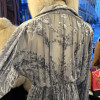 Robe velours devoré Ted lapidus Boutique Haute Couture T38