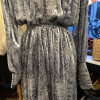Robe velours devoré Ted lapidus Boutique Haute Couture T38