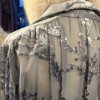 Robe velours devoré Ted lapidus Boutique Haute Couture T38