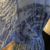 Robe velours devoré Ted lapidus Boutique Haute Couture T38