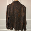 Blouse Guy Laroche vintage imprimé cachemire T40