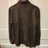 Blouse Guy Laroche vintage imprimé cachemire T40