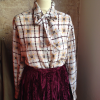 Blouse Celine vintage soie
