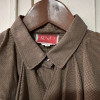 Blouse Kenzo vintage petits carreaux froufrou TL