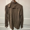 Blouse Kenzo vintage petits carreaux froufrou TL