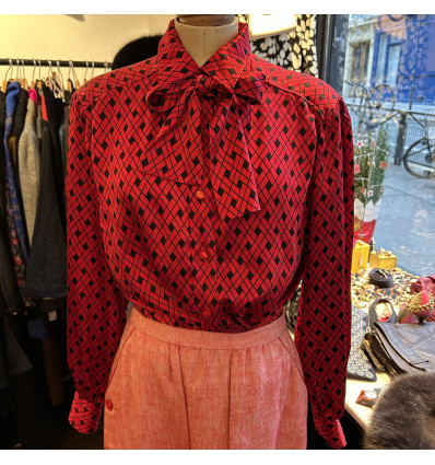 Blouse Celine soie T42 annees 80