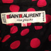 Robe à pois Saint-Laurent vintage