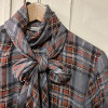 Blouse Saint-Laurent vintage rive gauche  T36/38 ecossaise
