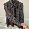 Blouse Saint-Laurent vintage rive gauche  T36/38 ecossaise