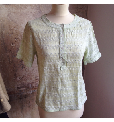 Blouse Celine broderies vintage
