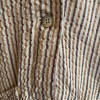 Veste en soie gauffrée Christian Dior vintage TS/M