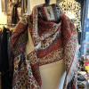 Chale Yves Saint-Laurent vintage russe lurex
