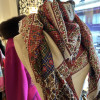 Chale Yves Saint-Laurent vintage russe lurex