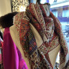 Chale Yves Saint-Laurent vintage russe lurex