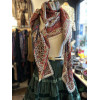 Chale Yves Saint-Laurent vintage russe lurex