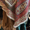 Chale Yves Saint-Laurent vintage russe lurex