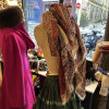 Chale Yves Saint-Laurent vintage russe lurex