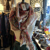 Chale Yves Saint-Laurent vintage russe lurex