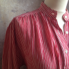 Blouse Saint-Laurent vintage à rayures
