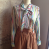 Blouse Celine vintage rayures