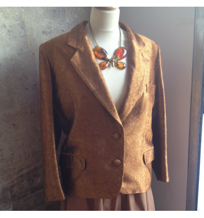 Veste Yves Saint-Laurent vintage brocart