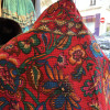 Chale Yves Saint-Laurent vintage russe fleurs