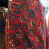 Chale Yves Saint-Laurent vintage russe fleurs