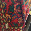 Chale Yves Saint-Laurent vintage russe fleurs