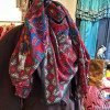 Chale Yves Saint-Laurent vintage russe fleurs
