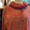 Blouse Kenzo vintage imprimé cachemire TS/M