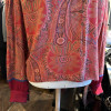 Blouse Kenzo vintage imprimé cachemire TS/M