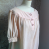 Blouse vintage Saint-Laurent nude