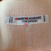 Blouse vintage Saint-Laurent nude