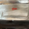 Minaudière Rodo métal brossé strass