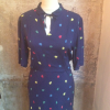 Robe soie Cacharel vintage