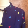 Robe soie Cacharel vintage