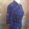 Robe soie Cacharel vintage