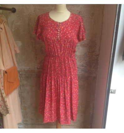 Robe Balmain ivoire soie vintage